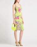 Платье миди Versace Jeans Couture, салатовый - фото 4