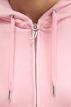 Бархатная толстовка Juicy Couture, розовый - фото 5