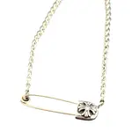 Chrome Hearts Унисекс серебряное ожерелье Silver - фото 4