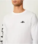 Лонгслив regular fit Replay, белый - фото 4