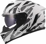 Шлем LS2 ff818 storm iii kaos, White/Gray - фото 2