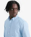 Рубашка из шамбре с длинным рукавом Aigle, цвет Light Blue - фото 3
