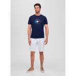 Футболка Façonnable Flag Print, синий - фото 4