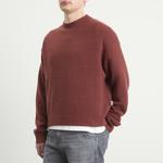 Укороченный шерстяной джемпер Bound, Brick - фото 5