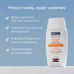 Ультралегкий минеральный солнцезащитный крем Eryfotona Actinica SPF 50+ ISDIN, 3.4 oz /100 ml - фото 2