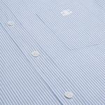 Рубашка мужская синяя Celine, синий - фото 4