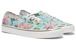 Кроссовки Vans Authentic Series Skateboard Shoes Unisex Low-Top Blue Pink/Green - фото 2