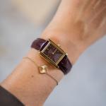 Часы Olivia Gold Burgundy Leather Burker - фото 5