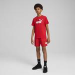 Летние тканые шорты Essentials Logo Lab для мальчиков PUMA For All Time Red - фото 5