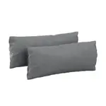 Диванные подушки sit&more «Бендиго», в наборе 2 шт, цвет hellgrau - фото 4