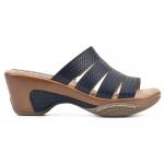 Слайд-сандалии Valora White Mountain, navy - фото 2