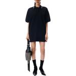 Платье-поло мини Alexander Wang, черный - фото 3