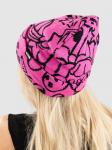 Шапка A.LAB Knock Out Beanie, phlox pink - фото 5