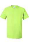Футболка JERZEES Dri-Power 50/50, цвет safety green - фото