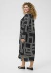 Платье Kaffe Curve DONNA, Black Beige Graphic Lines/Black - фото 3
