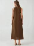 Платье Hiccup Linen Feel, мокко - фото 2