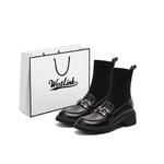 WESTLINK Ботильоны женские 5,2 см, черные - фото