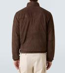 Замшевая куртка Cernay Moncler, темно-коричневый - фото 4