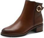 Женские модные ботильоны MARCO TOZZI, Cognac - фото