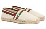 Кроссовки embroidered espadrilles 'interlocking g - white' Gucci, белый - фото 4