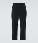 Укороченные прямые брюки Junya Watanabe, черный - фото