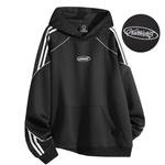 Свитшот унисекс DOKI, черный (с флисовой подкладкой) - фото 10