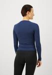 Топ Nike Performance ONE TOP, Midnight Navy/White/Dark Blue - фото 4