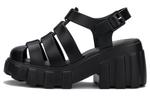 Сандалии с пряжками женские Melissa, Black - фото