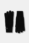 Кашемировые перчатки Calvin Klein, черный - фото