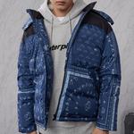 Пуховик Unisex CAT, Синий - фото 10