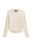 Джемпер New Look CABLE RAGLAN SLEEVE, Off White/Off-White - фото 3