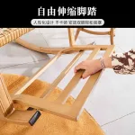 Комплект садовой мебели Green Water: кресло-качалка модель C с подголовником, журнальный столик, 48 см, №6,темное дерево - фото 4