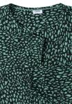Блуза Cecil PRINT-MIT TUNNELZUG, Grün/Dark Green - фото 7