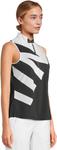 Топ Jamie Sadock Zigzag Print Sleeveless Top, Black - фото 2