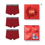 Комплект мужских трусов подарочный набор Lee, розовый - фото 3
