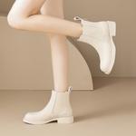 Ботинки Челси женские Zhr, бежевый - фото 13