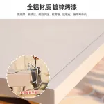 Комплект садовой мебели: 6 высоких стульев, стол с одинарным грилем, 120х80 см, Х-образными ножками, бежевый 2 - фото 5