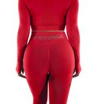 Спортивные леггинсы R-Evenge, красный - фото 4