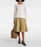 Хлопковый топ Lemaire, Stone Beige - фото 2