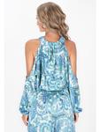 Блузка IZIA, цвет blue multicolor - фото 4