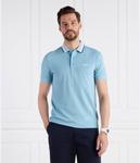 Футболка поло мужская Boss Green с декором горловины, голубой - фото 3