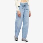 Джинсы женские небесно-голубые Levi’S - фото 3