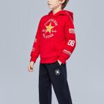 Детский свитшот Converse, темно-синий - фото 9