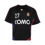 Футболка Rhude 27 Jersey Tee, Black/Navy/Red - фото