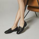 Лоферы женские черные Clarks - фото 5