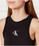 Топ slim fit Calvin Klein Jeans, черный - фото 4