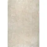 Ковер Loni Solid Shag Area Rug nuLOOM, 76x305 см, темно-синий - фото 25