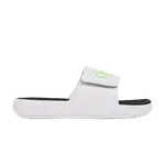 Сандалии Under Armour Ignite Pro 8 Slide 'White Hyper Green', белый - фото