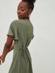 Мини платье VILA VILovie, Olive - фото 3
