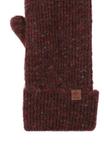 Перчатки Bickley+Mitchell Mittens, Burgundy/Dark Red - фото 3